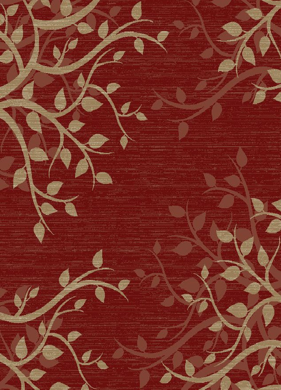 8'x10' City Willow Claret Area Rug. The City collection is made of 100% polypropylene pile at an affordable price. The contempory and transitional designs are great for any décor in your home.