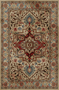 8'x10' Home Town Charisma Multi Area Rug. The Hometown Collection is made of 100% polypropylene. The traditional and transitional designs make them ideal to match any décor.