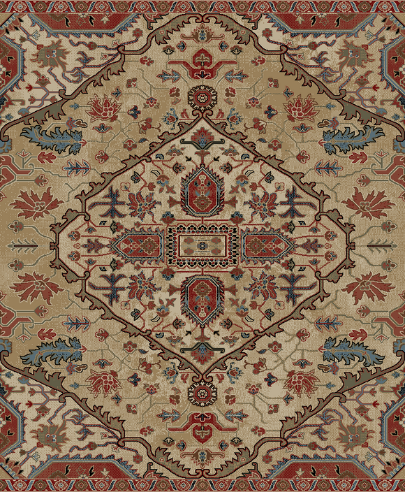 8'x10' Lodge King Divine Multi Area Rug. The Lodge King Collection features a 100% polypropylene medium/heavy weight pile and is stain resistant. The lodge designs are sure to add rustic charm to your home.