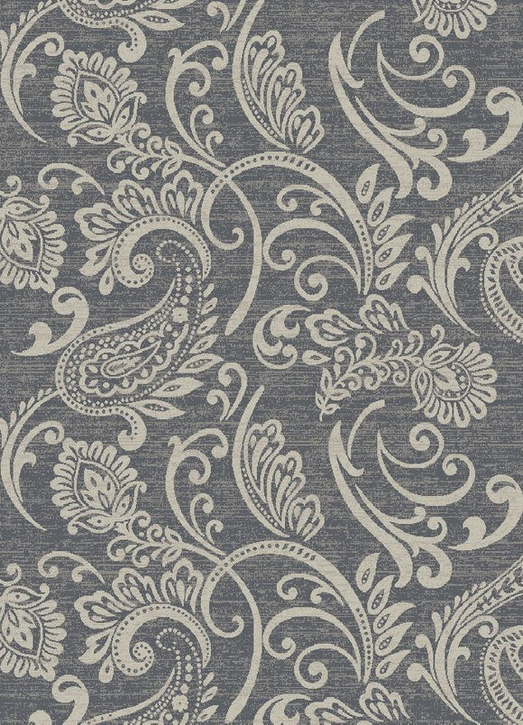 8'x10' Galleria Gabrielle Gray Area Rug. The Galleria Collection blends gray and blue tones to offer contemporary and transitional looks.  The soft color palette and versatile designs will modernize any living space.