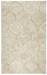 Use of a unique dying process, similar to tie dying, creates multiple shades of Brown and Ivory that blend in harmony! Using a tight loop pile, creates a textured look that is subtle yet stunning in a swirling hour glass pattern. Whether the look you're after is casual or elegant, this rug from the Brindleton collection will add subtle sophistication to your décor and make a beautiful foundation to any room!