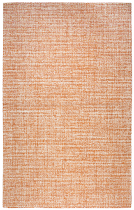 Use of a unique dying process, similar to tie dying, creates multiple shades of Orange and Ivory that blend in harmony! Using a tight loop pile, creates a textured look that is subtle yet stunning. Whether the look you're after is casual or elegant, this rug from the Brindleton collection will add subtle sophistication to your décor and make a beautiful foundation to any room!