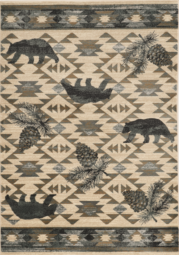 The Chester collection is an Indoor/Outdoor rug designed with updated and trendy lodge looks in today's colors. Enjoy the feeling of the woodsy outdoors in the comfort of your home! These rugs are machine-woven with 100% Polypropylene.