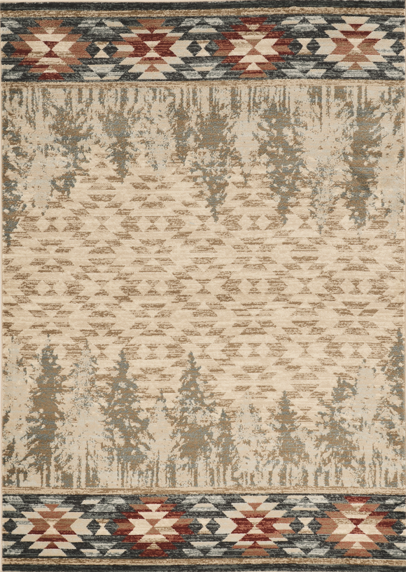 The Chester collection is an Indoor/Outdoor rug designed with updated and trendy lodge looks in today's colors. Enjoy the feeling of the woodsy outdoors in the comfort of your home! These rugs are machine-woven with 100% Polypropylene.