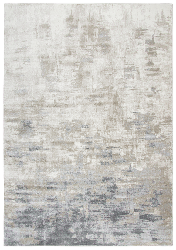 This amazing abstract design is transitional enough to go from an Ultra Modern décor to being used to spice up a traditional setting. Power loomed, of soft, durable, easy to care for heat set Polypropylene, makes this rug an affordable fashion statement and perfect for an active family on the go!