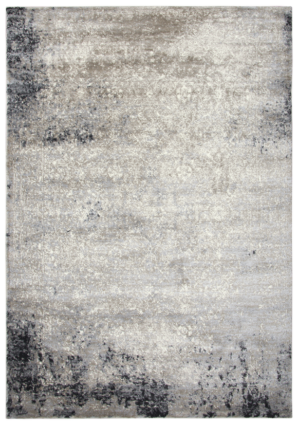 This amazing abstract design is transitional enough to go from an Ultra Modern décor to being used to spice up a traditional setting. Power loomed, of soft, durable, easy to care for heat set Polypropylene, makes this rug an affordable fashion statement and perfect for an active family on the go!