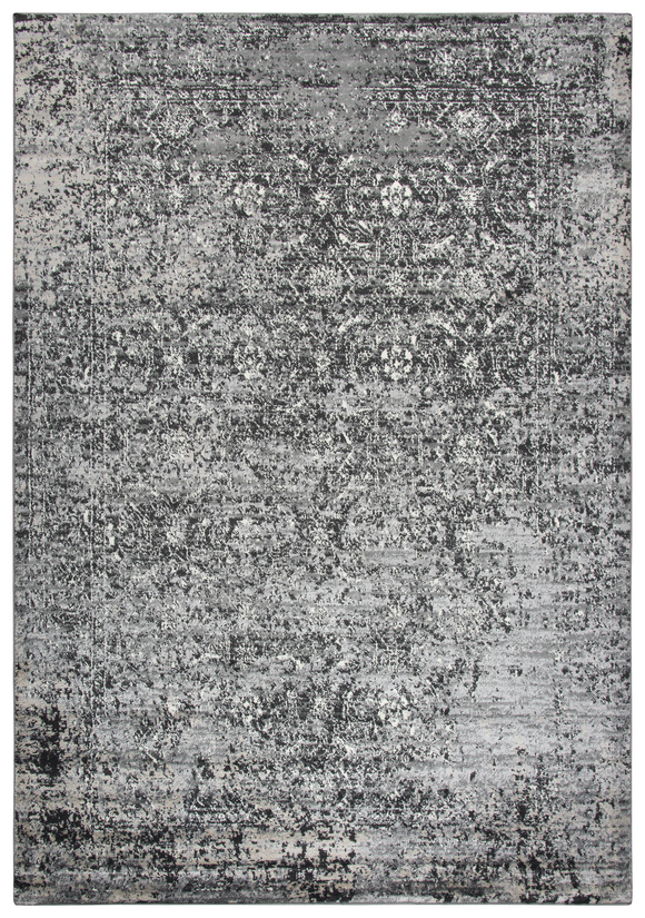 This traditional design has been transformed into an updated versatile look. Using a color blending technique, the artist has created this piece to have a worn or acid washed effect. Power loomed, of soft, durable, easy to care for heat set Polypropylene, makes this rug an affordable fashion statement and perfect for an active family on the go!