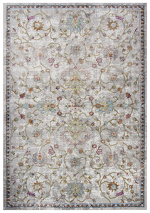 With a classic Persian look and fun modern colors, the Priceton area rug from Rizyy Home can bring even those on a budget huge update to their space. The pile is low but soft and wears well under traffic. This piece is machine made of 100% Polypropylene in Turkey.