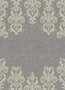 8'x10' Galleria Kingston Gray Area Rug. The Galleria Collection blends gray and blue tones to offer contemporary and transitional looks.  The soft color palette and versatile designs will modernize any living space.